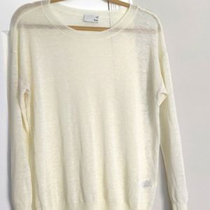 ❌ SOLD WILFRED Free Sheer Knit Top  | XS